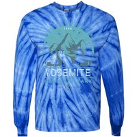 Red Fox Wilderness Gift Yosemite National Park California Tie-Dye Long Sleeve Shirt