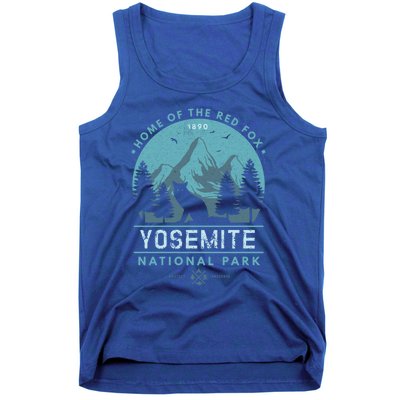 Red Fox Wilderness Gift Yosemite National Park California Tank Top