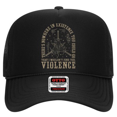 Retro Fourth Wing Theres Nowhere In Existence You Could Go Trucker Hat