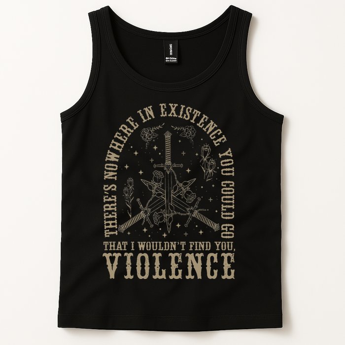 Retro Fourth Wing Theres Nowhere In Existence You Could Go Tank Top