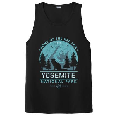 Red Fox Wilderness Gift Yosemite National Park California PosiCharge Competitor Tank