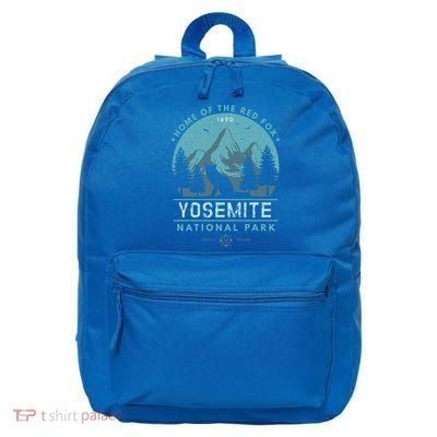 Red Fox Wilderness Gift Yosemite National Park California 16 in Basic Backpack