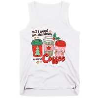 Retro Funny Xmas Coffee Lover Gift Tank Top