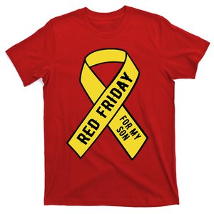 Red Friday Yellow Ribbon Military Son T-Shirt