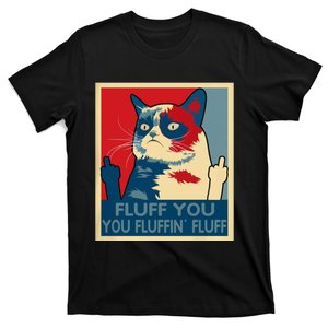 Retro Fluff You You Fluffin’ Fluff Cat Kitten T-Shirt