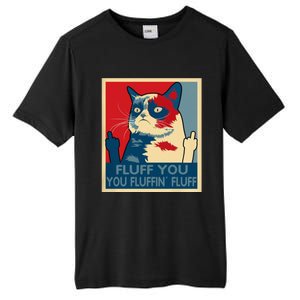 Retro Fluff You You Fluffin’ Fluff Cat Kitten Tall Fusion ChromaSoft Performance T-Shirt