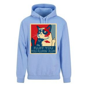 Retro Fluff You You Fluffin’ Fluff Cat Kitten Unisex Surf Hoodie