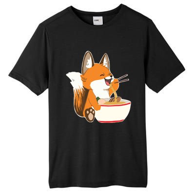 Ramen Fox Zookeeper Wildlife Lover Tall Fusion ChromaSoft Performance T-Shirt