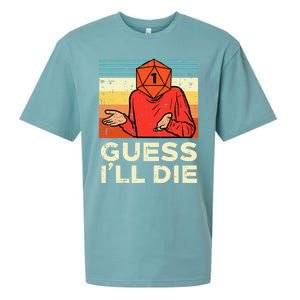 Rpg Gamer 1 Guess Ill Die Retro Sueded Cloud Jersey T-Shirt