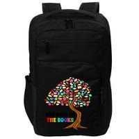 Retro Groovy 100 Days In The Books Happy 100th Day Of School Gift Impact Tech Backpack