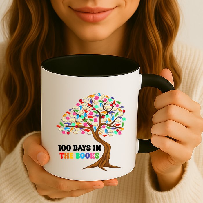 Retro Groovy 100 Days In The Books Happy 100th Day Of School Gift Mug