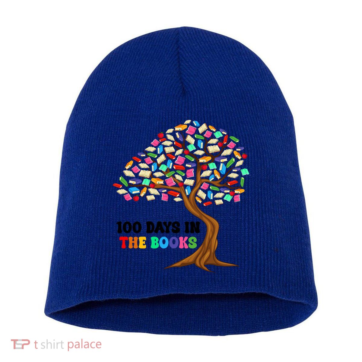 Retro Groovy 100 Days In The Books Happy 100th Day Of School Gift Short Acrylic Beanie