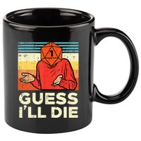 Rpg Gamer 1 Guess Ill Die Retro Men Kids 11oz C Handle Ceramic Mug