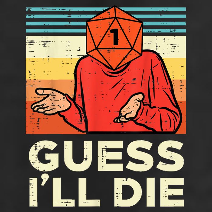 Rpg Gamer 1 Guess Ill Die Retro Men Kids 11oz C Handle Ceramic Mug