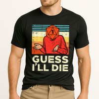 Rpg Gamer 1 Guess Ill Die Retro Performance Shirt