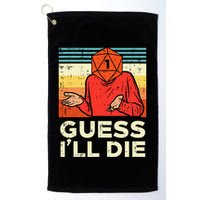 Rpg Gamer 1 Guess Ill Die Retro Golf Towel