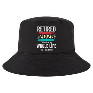 Retirement Giftsretired 2025 Worked My Whole Life Cool Comfort Performance Bucket Hat