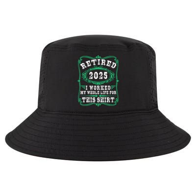 Retirement Giftsretired 2025 Cool Comfort Performance Bucket Hat