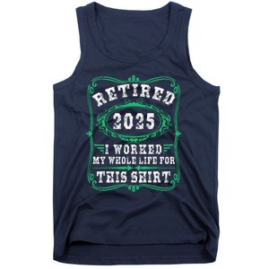 Retirement Giftsretired 2025 Tank Top