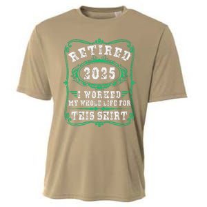 Retirement Giftsretired 2025 Cooling Performance Crew T-Shirt