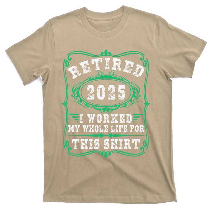 Retirement Giftsretired 2025 T-Shirt