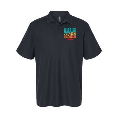 retro groovy autism warrior infinity autism awareness gift Polo