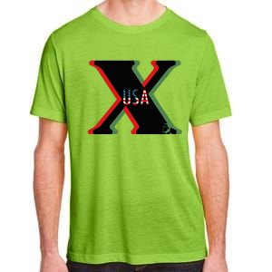 Red, Green And Black X History Month (With Image) Adult ChromaSoft Performance T-Shirt