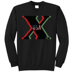 Red, Green And Black X History Month (With Image) Sweatshirt