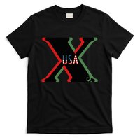 Red, Green And Black X History Month (With Image) T-Shirt