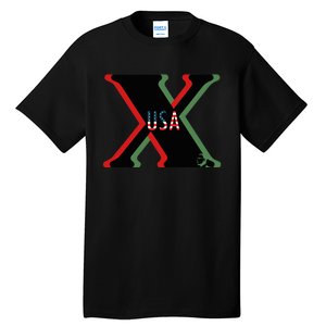 Red, Green And Black X History Month (With Image) Tall T-Shirt