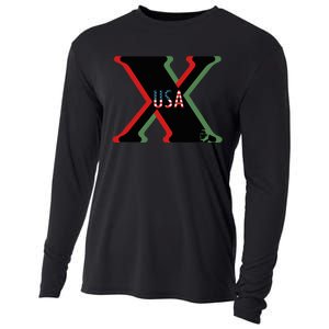 Red, Green And Black X History Month (With Image) Cooling Performance Long Sleeve Crew