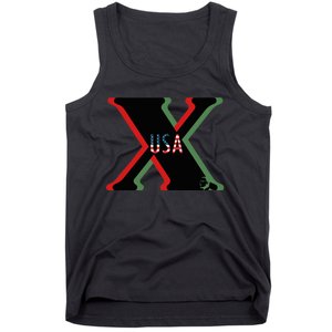 Red, Green And Black X History Month (With Image) Tank Top