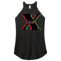 Red, Green And Black X History Month (With Image) Women’s Perfect Tri Rocker Tank