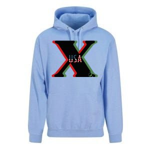 Red, Green And Black X History Month (With Image) Unisex Surf Hoodie