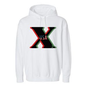 Red, Green And Black X History Month (With Image) Garment-Dyed Fleece Hoodie