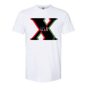 Red, Green And Black X History Month (With Image) Softstyle CVC T-Shirt