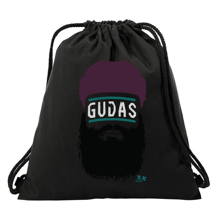 Radko Gudas Anaheim Beard Drawstring Bag