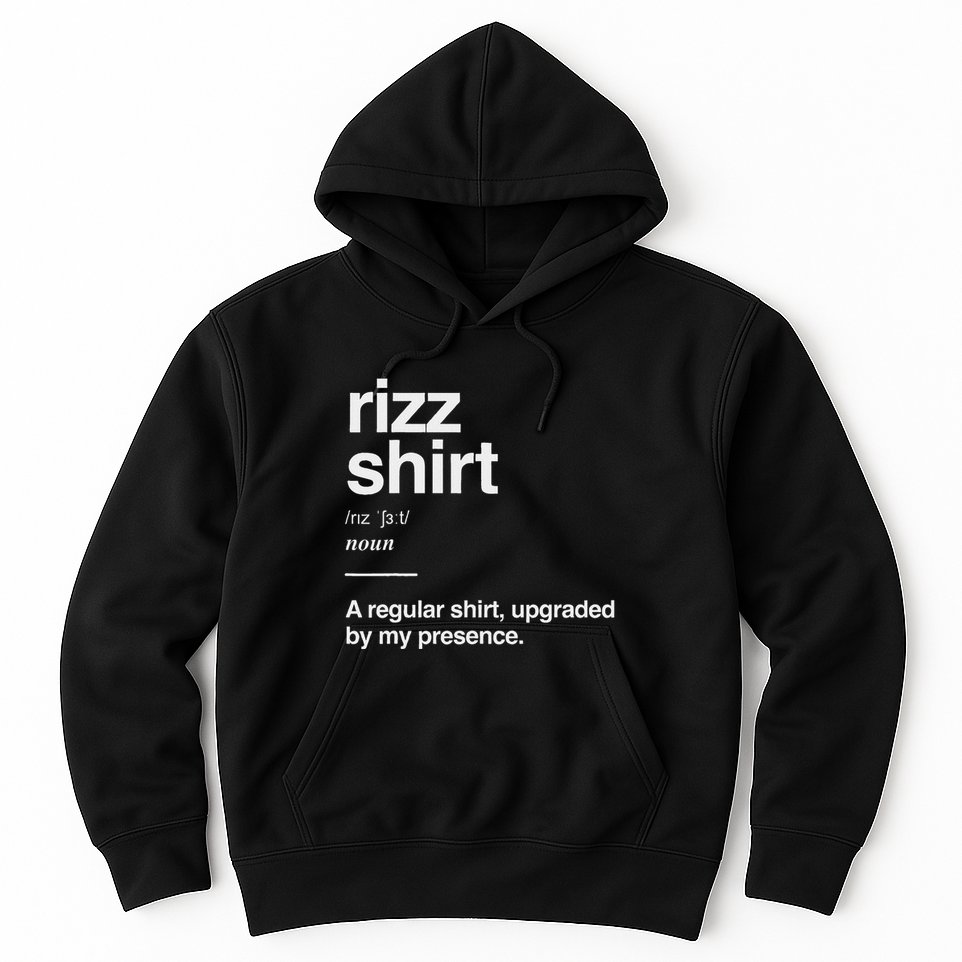 Rizz Gen Alpha Slang Charisma Meme Rizz Hoodie