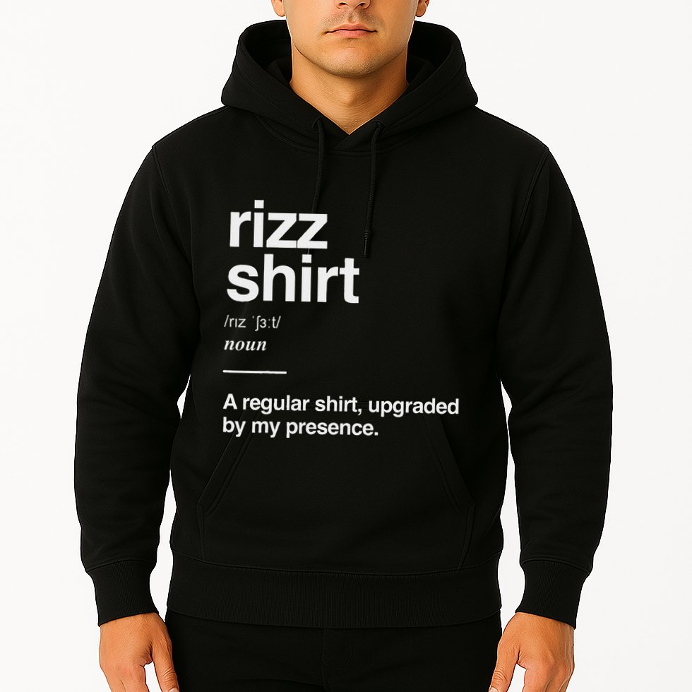 Rizz Gen Alpha Slang Charisma Meme Rizz Hoodie