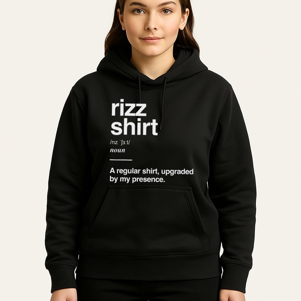 Rizz Gen Alpha Slang Charisma Meme Rizz Hoodie