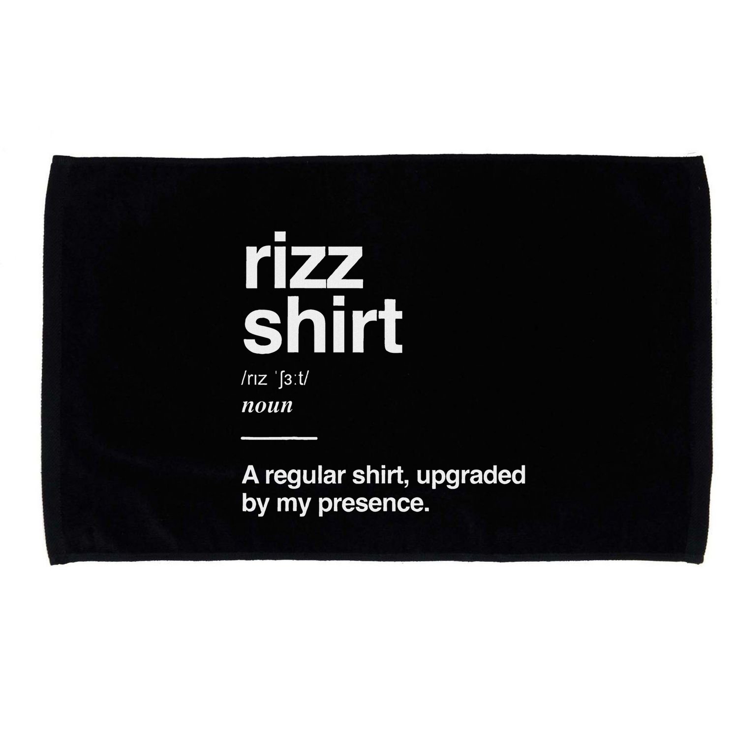 Rizz Gen Alpha Slang Charisma Meme Rizz Microfiber Hand Towel