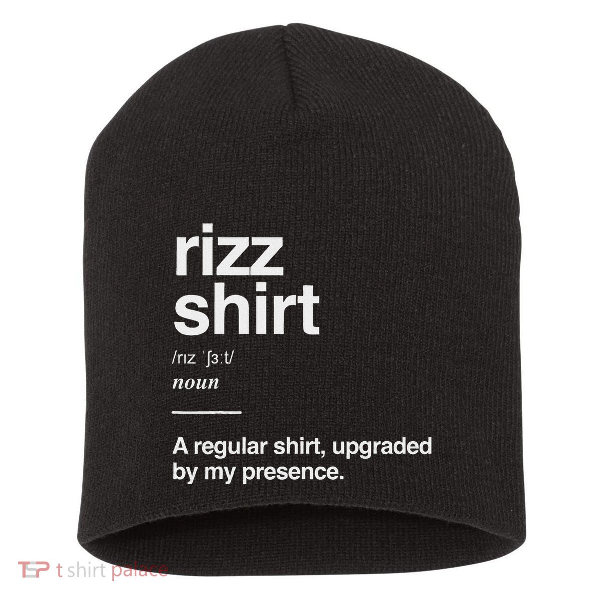 Rizz Gen Alpha Slang Charisma Meme Rizz Short Acrylic Beanie