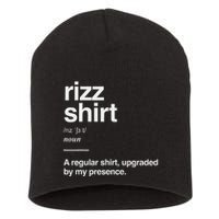Rizz Gen Alpha Slang Charisma Meme Rizz Short Acrylic Beanie