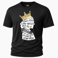 RGB Queen Crown Quote Tribute Ruth Bader Ginsburg Cooling Performance Crew T-Shirt