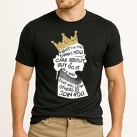 RGB Queen Crown Quote Tribute Ruth Bader Ginsburg Cooling Performance Crew T-Shirt