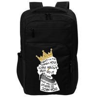 RGB Queen Crown Quote Tribute Ruth Bader Ginsburg Impact Tech Backpack