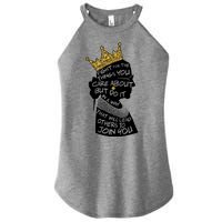 RGB Queen Crown Quote Tribute Ruth Bader Ginsburg Women’s Perfect Tri Rocker Tank