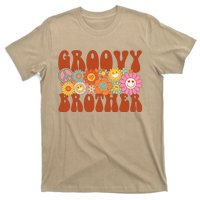 Retro Groovy Brother Matching Family Party Mother's Day T-Shirt