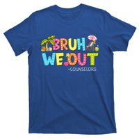 Retro Groovy Bruh We Out Counselors T-Shirt