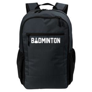 Retro Graphic Badminton Player Shuttlecock Player Sports Meaningful Gift Daily Commute Backpack